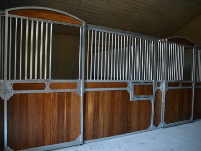 Façade de box Loxley à porte coulissante