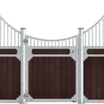 Facade Classic Wave Resine Brun