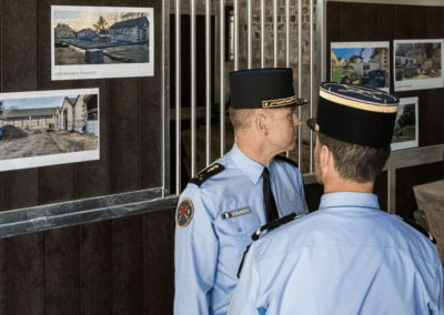 Inauguration nouvelles écuries Garde républicaine