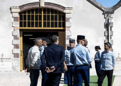Inauguration nouvelles écuries Garde républicaine