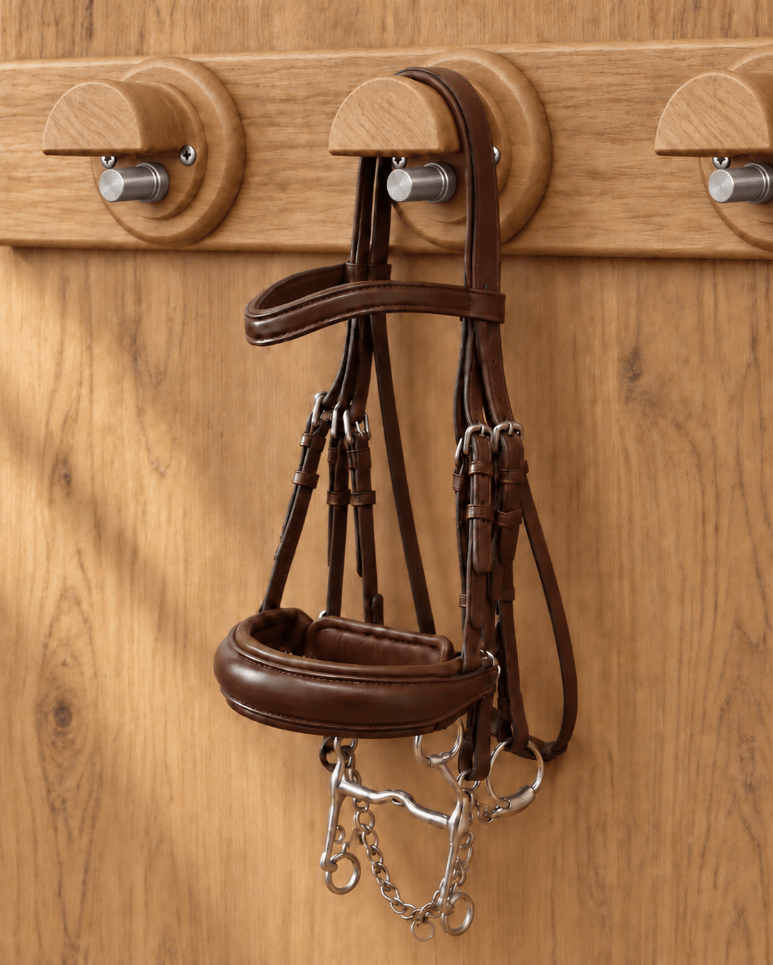 Porte brides en bois